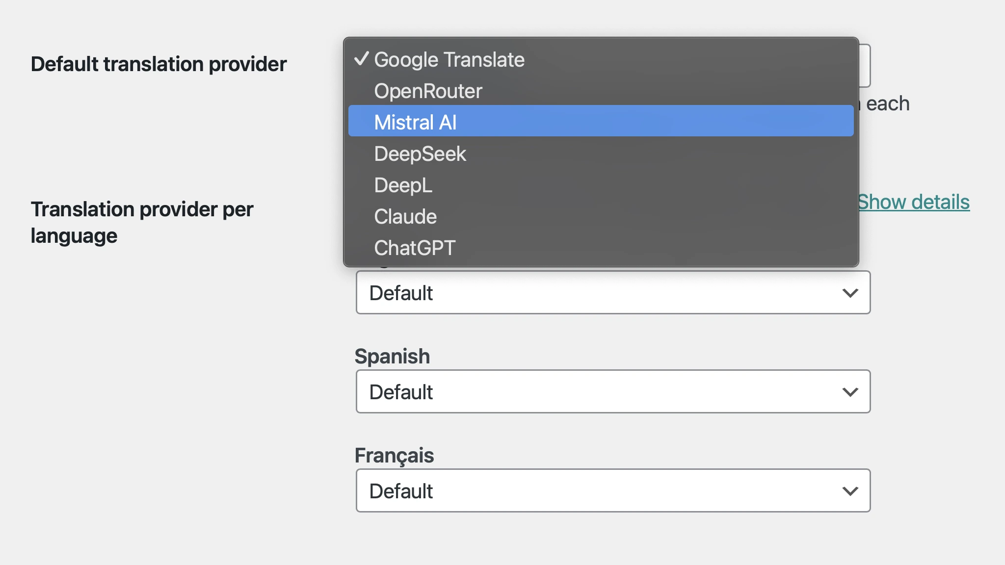 AI-providers