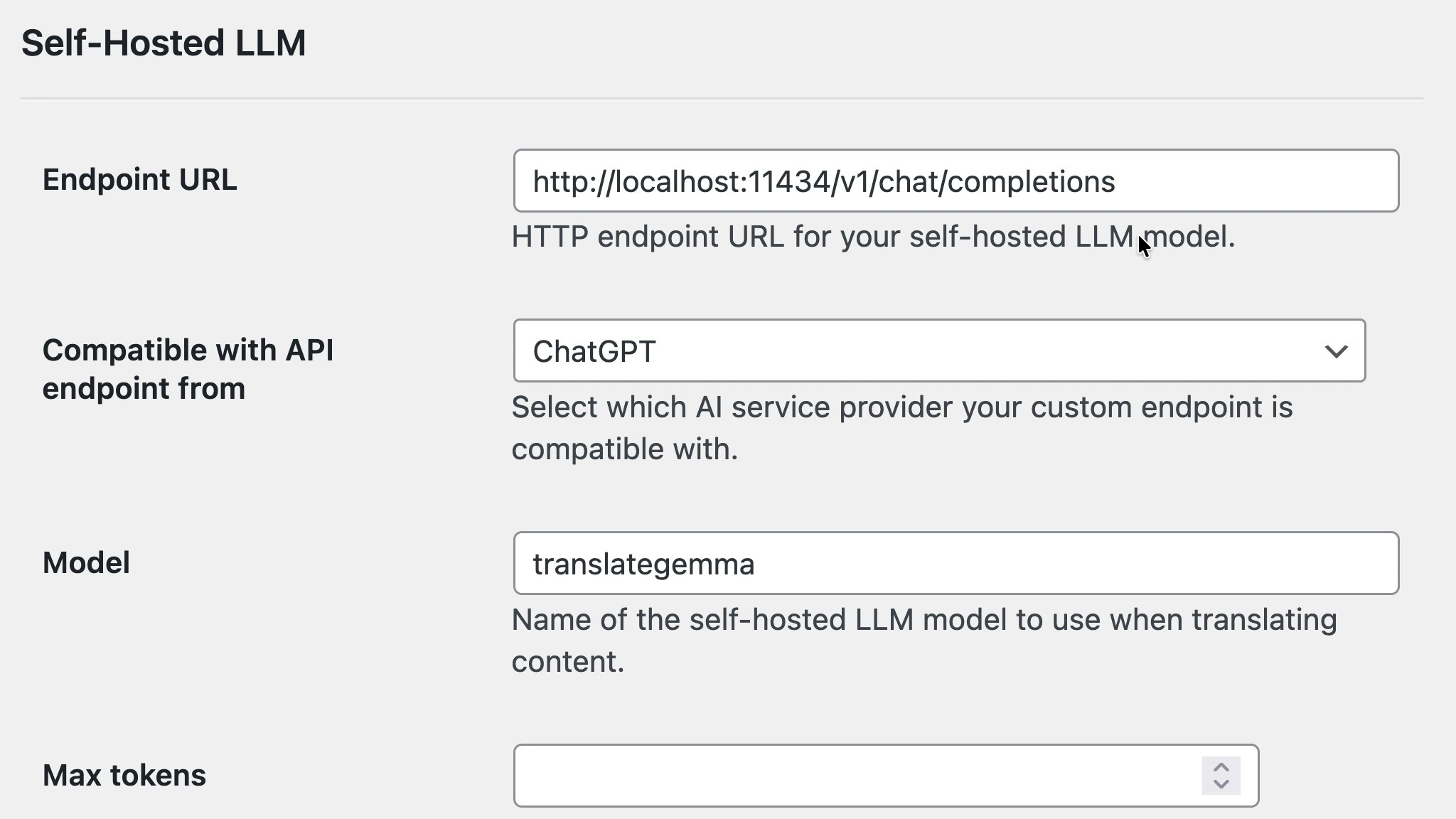 Self-hosted LLM's